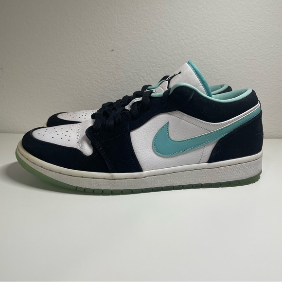 aj 1 low island green